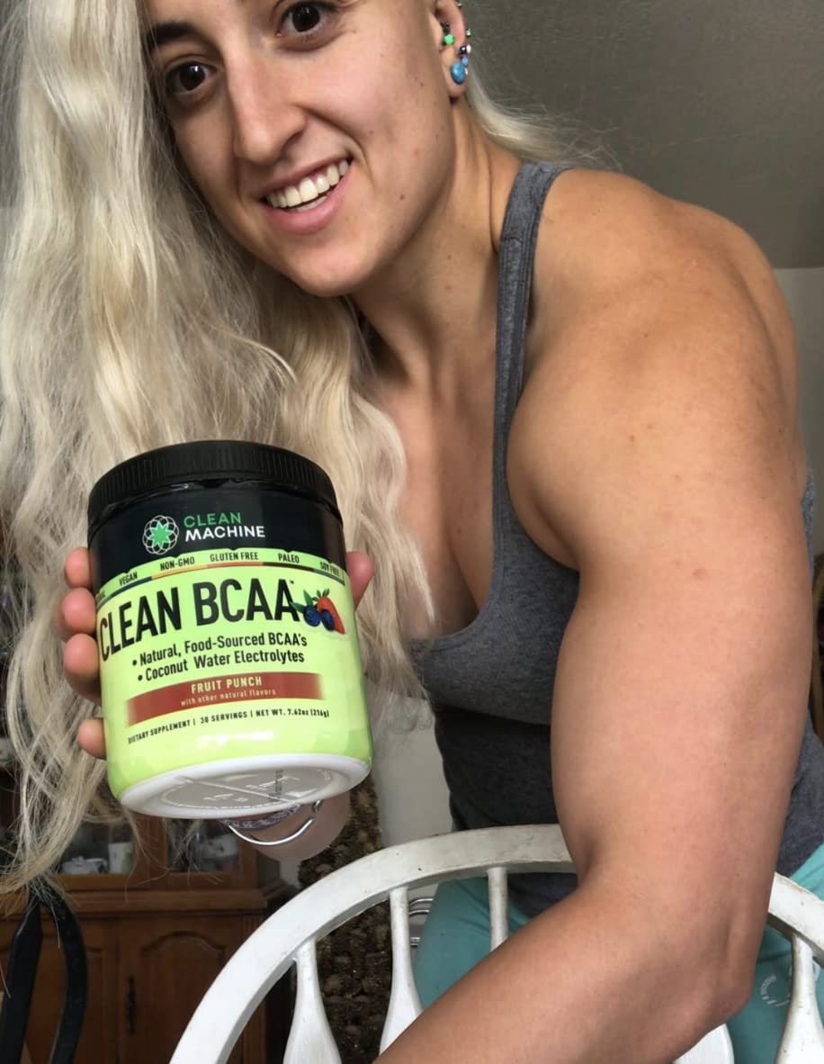 Clean BCAA - 2:1:1 Food Sourced BCAAs Powder & Coconut Water