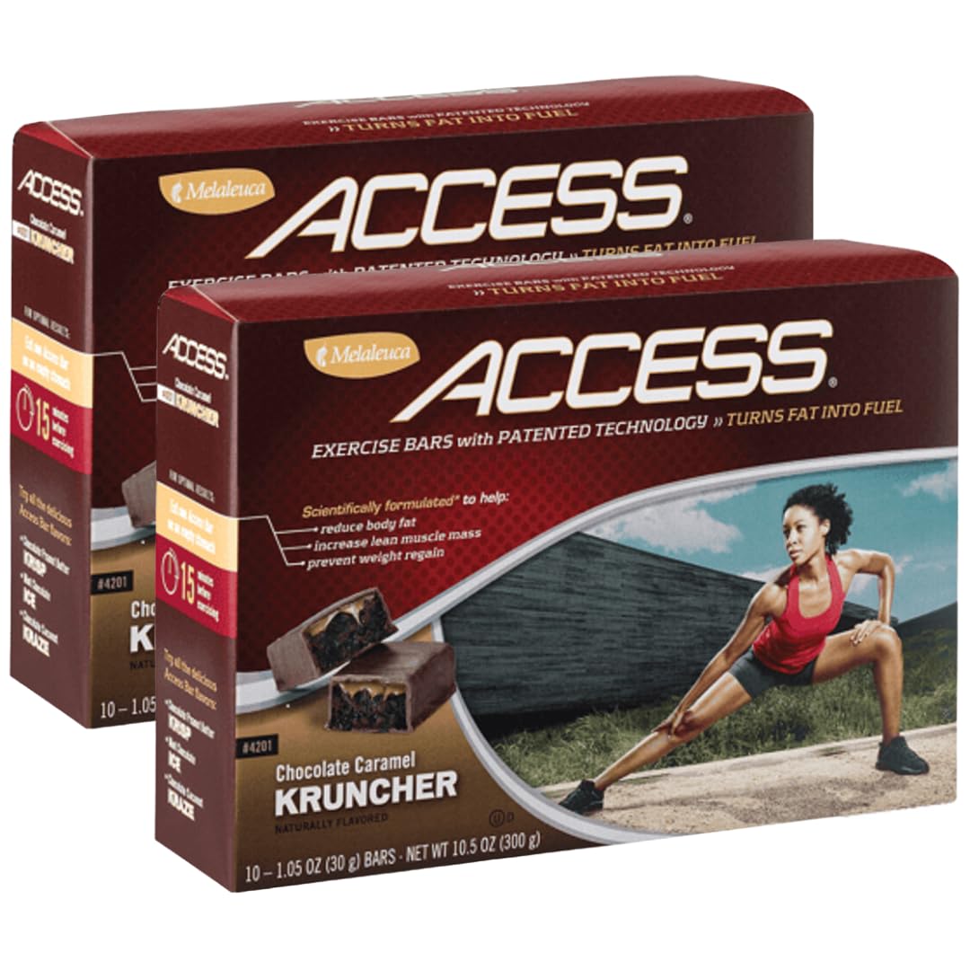 Melaleuca Access Exercise Bars High Protein - 2 Pack