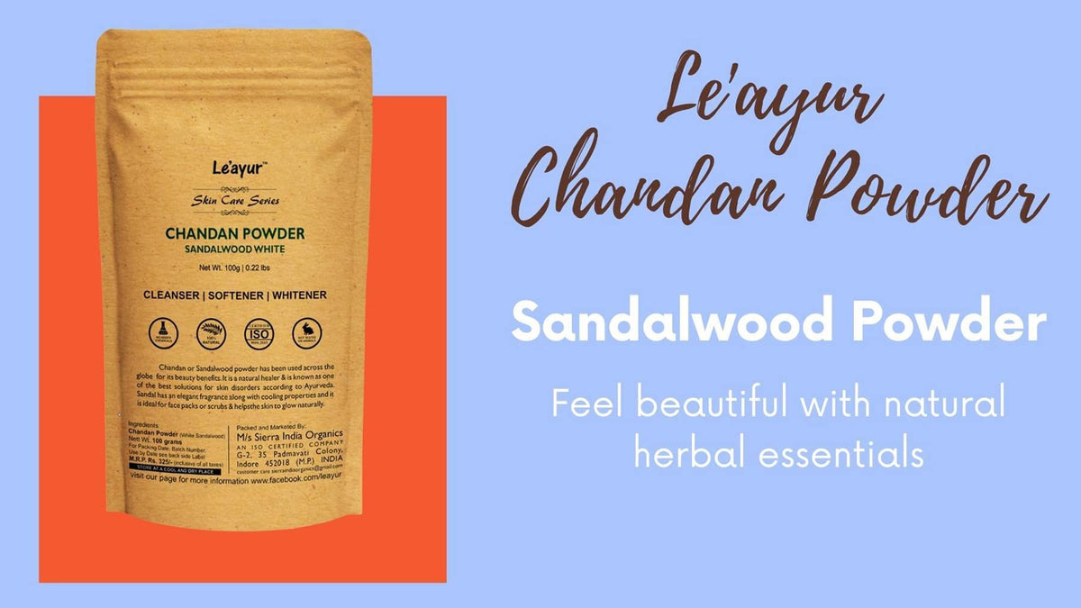 Le'ayur Chandan Sandalwood Powder - 100g - image 4