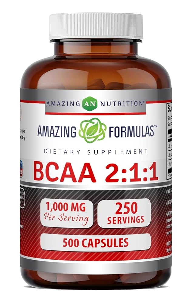 Amazing Formulas BCAA 2:1:1 1000 Mg Per Serving