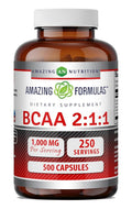 Amazing Formulas BCAA 2:1:1 1000 Mg Per Serving