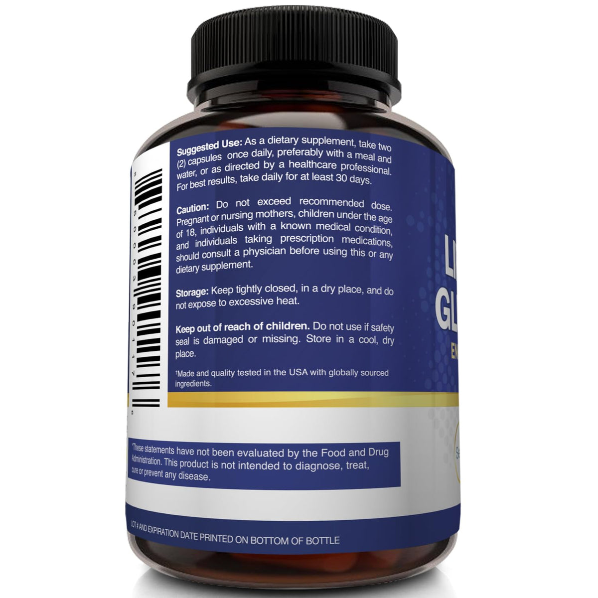 NutriFlair Liposomal Glutathione 700mg with Setria - 60 Capsules - image 5