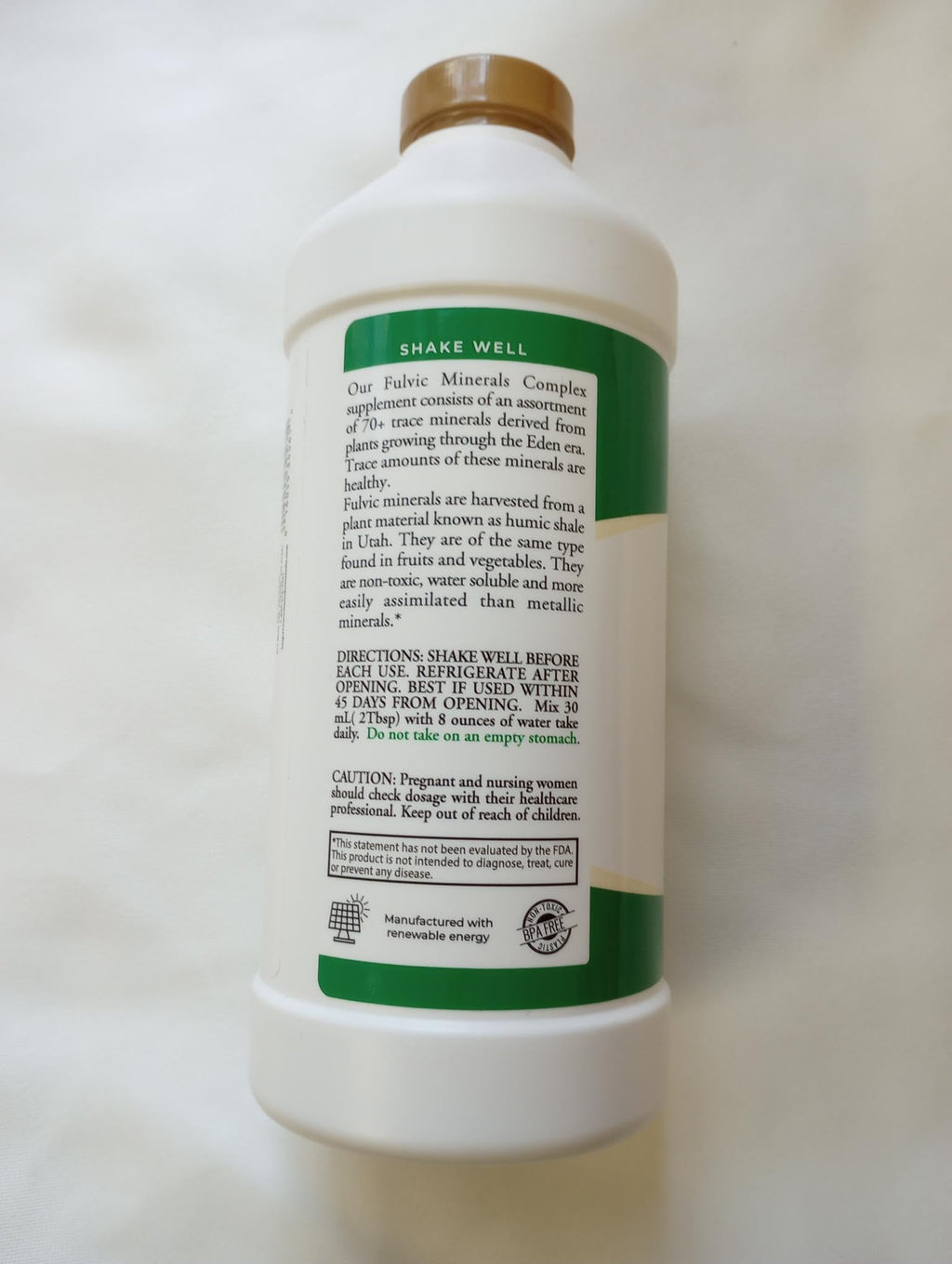Buried Treasure Liquid Advantage Fulvic Minerals Pure - 33 fl oz - image 8
