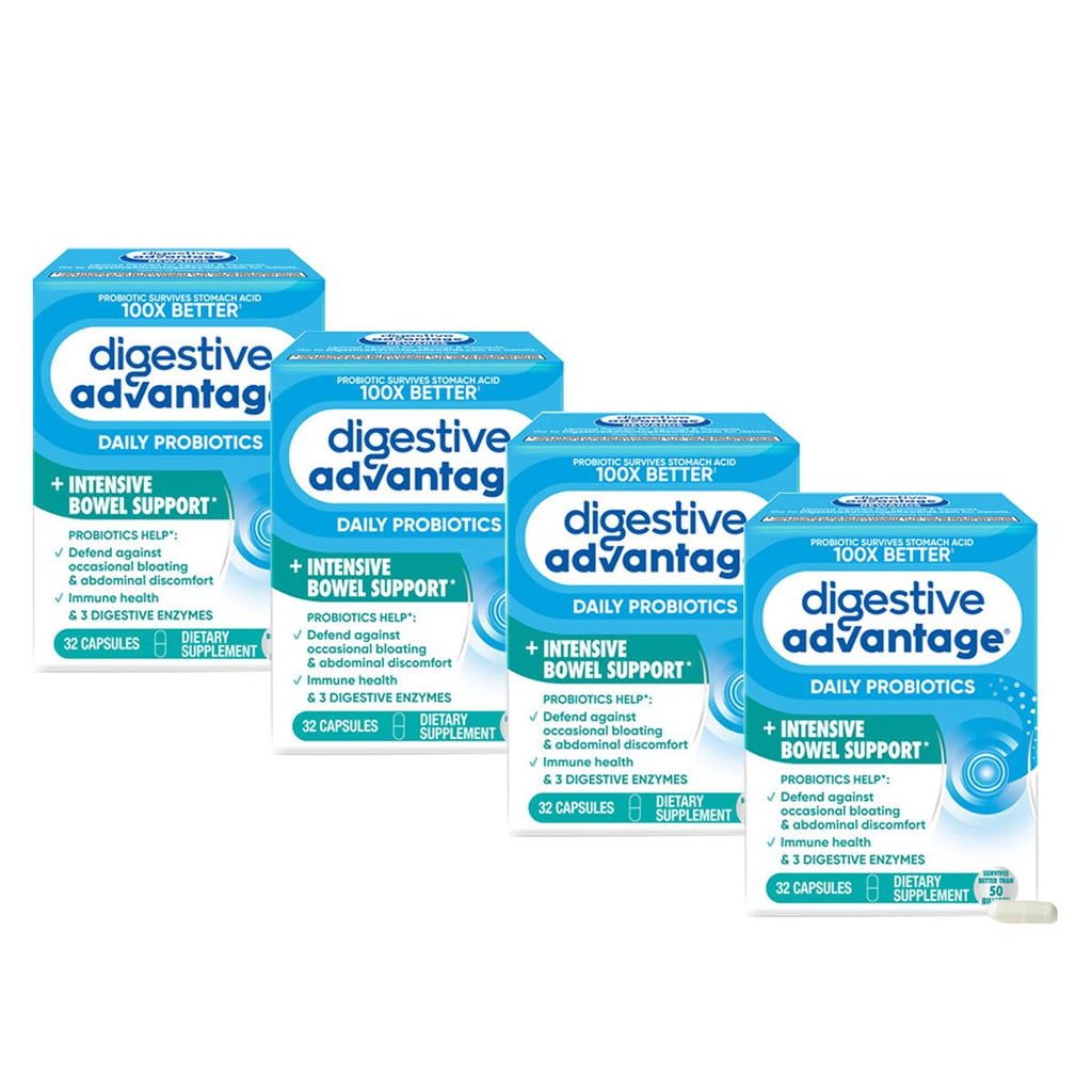 Digestive Advantage Intensive Bowel Support - 128 Capsules