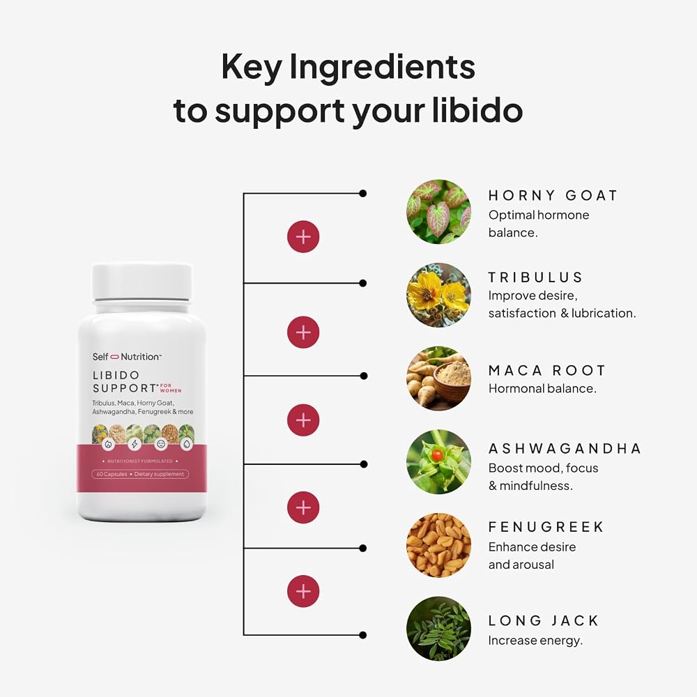 SELF NUTRITION Libido Booster for Women - 60 Capsules - image 5