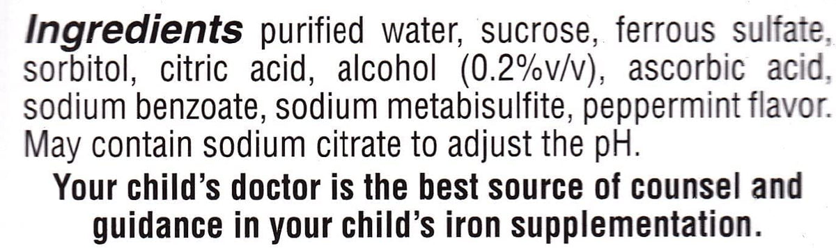 FER-IN-SOL Ferrous Sulfate Iron Drops 15mg/mL - 50 mL - image 3