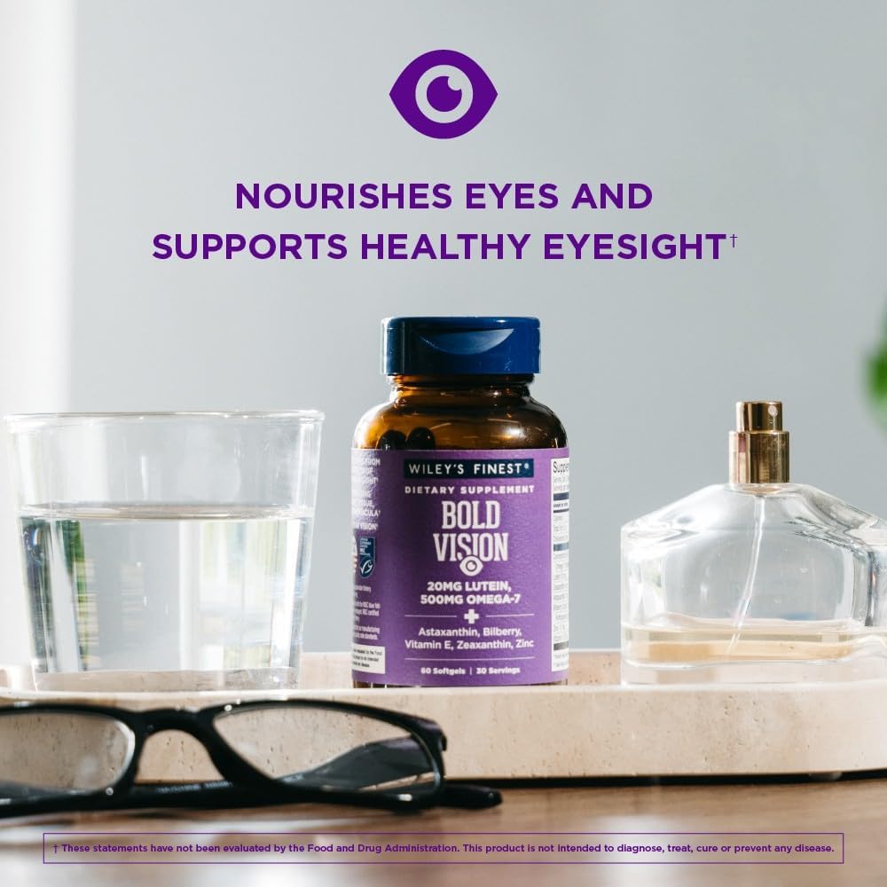 Wiley's Finest Wild Alaskan Fish Oil Bold Vision - 60 Softgels - image 5