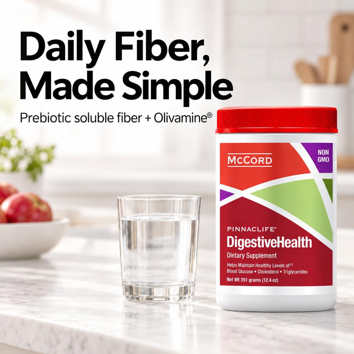 Pinnaclife McCord Prebiotic Fiber Boost Powder - 1 Pack - image 2