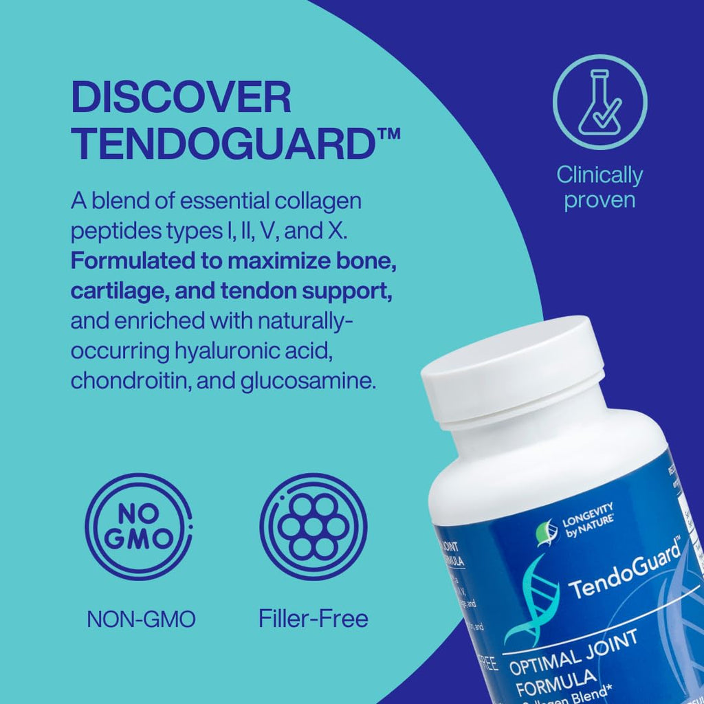 Longevity by Nature TendoGuard Joint Support - 60 Capsules - image 3