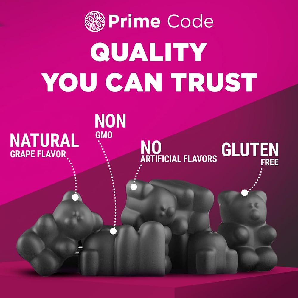 Prime Code Vitamin B12 & Iron Gummies - 60 Count - image 5