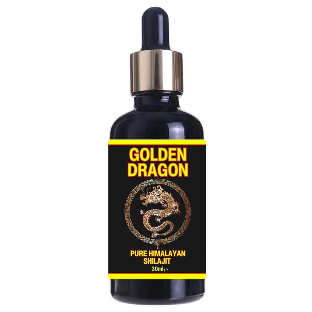 Shakra Health Golden Dragon Himalayan Shilajit Liquid Drops - 30ml
