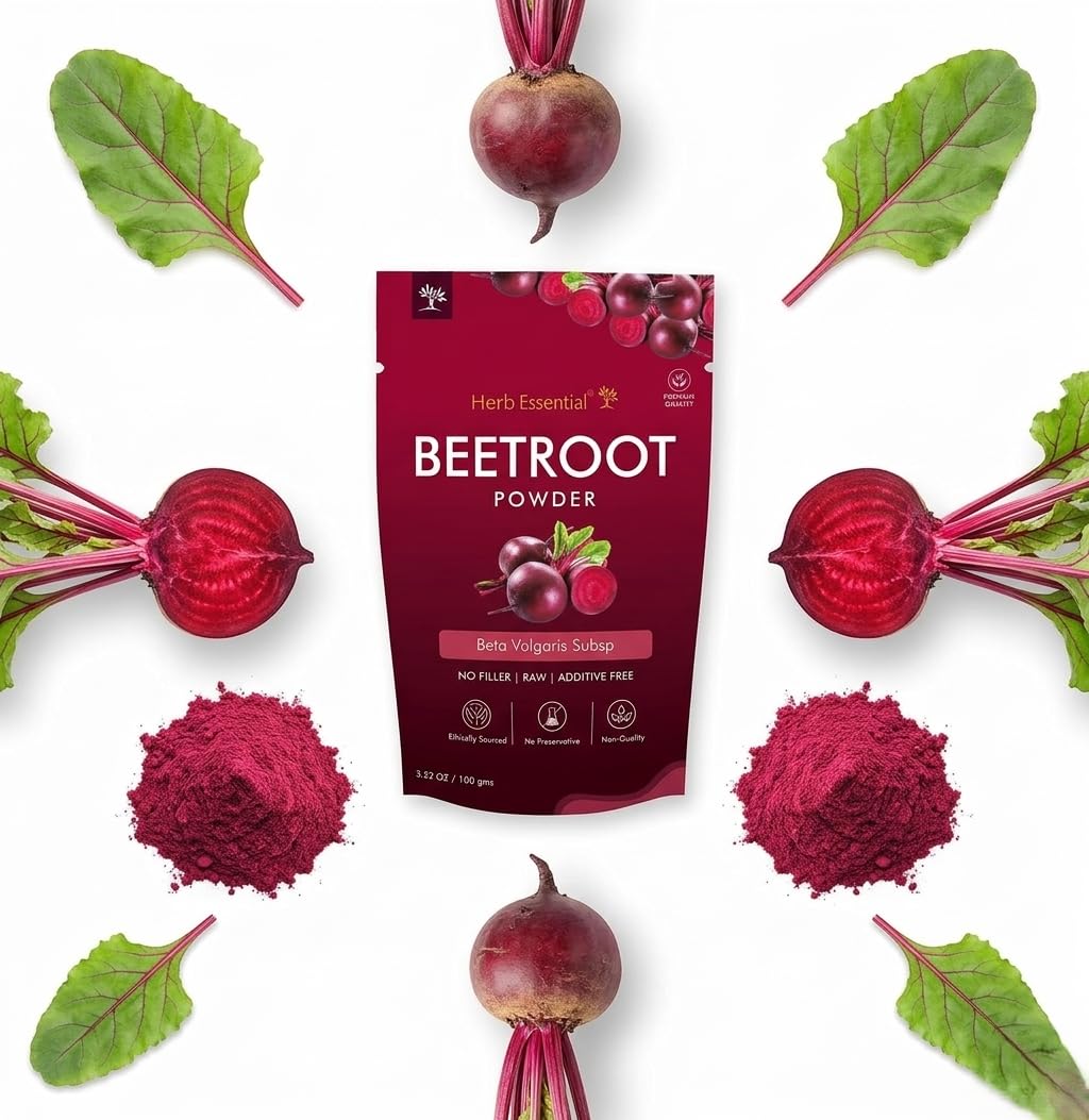 Herb Essential Organic Beet Root Powder - 3.52 Oz - image 2
