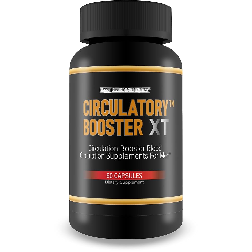 Happy Health Marketplace Circulatory Booster XT Blood Flow Support - 60 Capsules