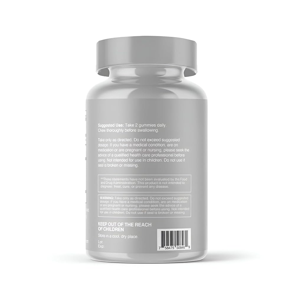 Bella All Natural Beauty Hair Gummies with Biotin - 60 Gummies - image 4