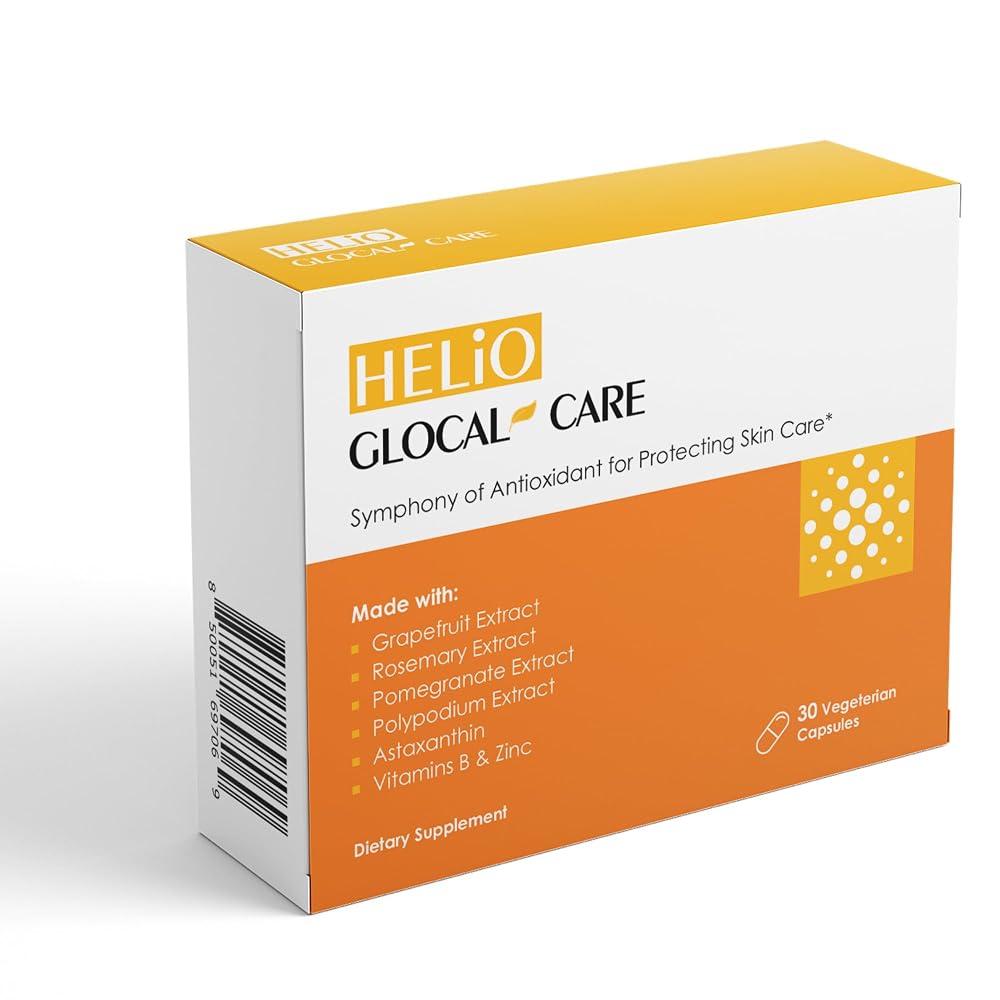 GlocalCare Helio Antioxidant Sun Defense & Skin Rejuvenation - 30 Capsules