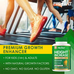PRETANT Growth Capsules Height Increase Maximizer with Calcium - 62 Capsules - image 5