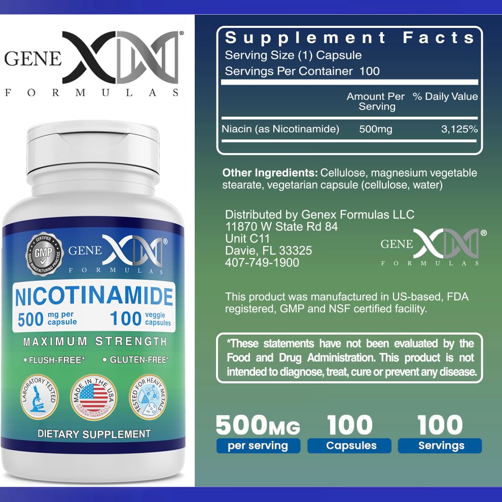 Genex Nicotinamide 500mg