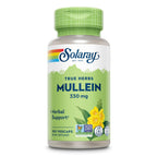 SOLARAY Mullein Leaf 330 mg Herbal Support - 100 Vegetarian Capsules