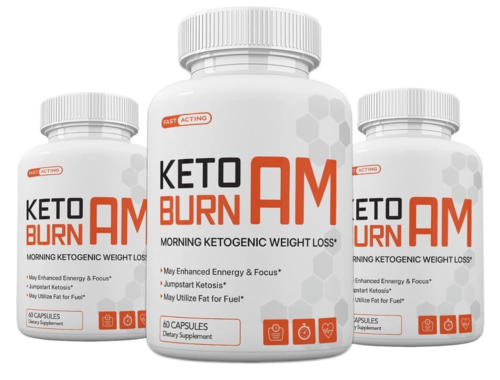 Nutra City Keto Burn AM Morning Ketogenic Weight Management - 180 Capsules