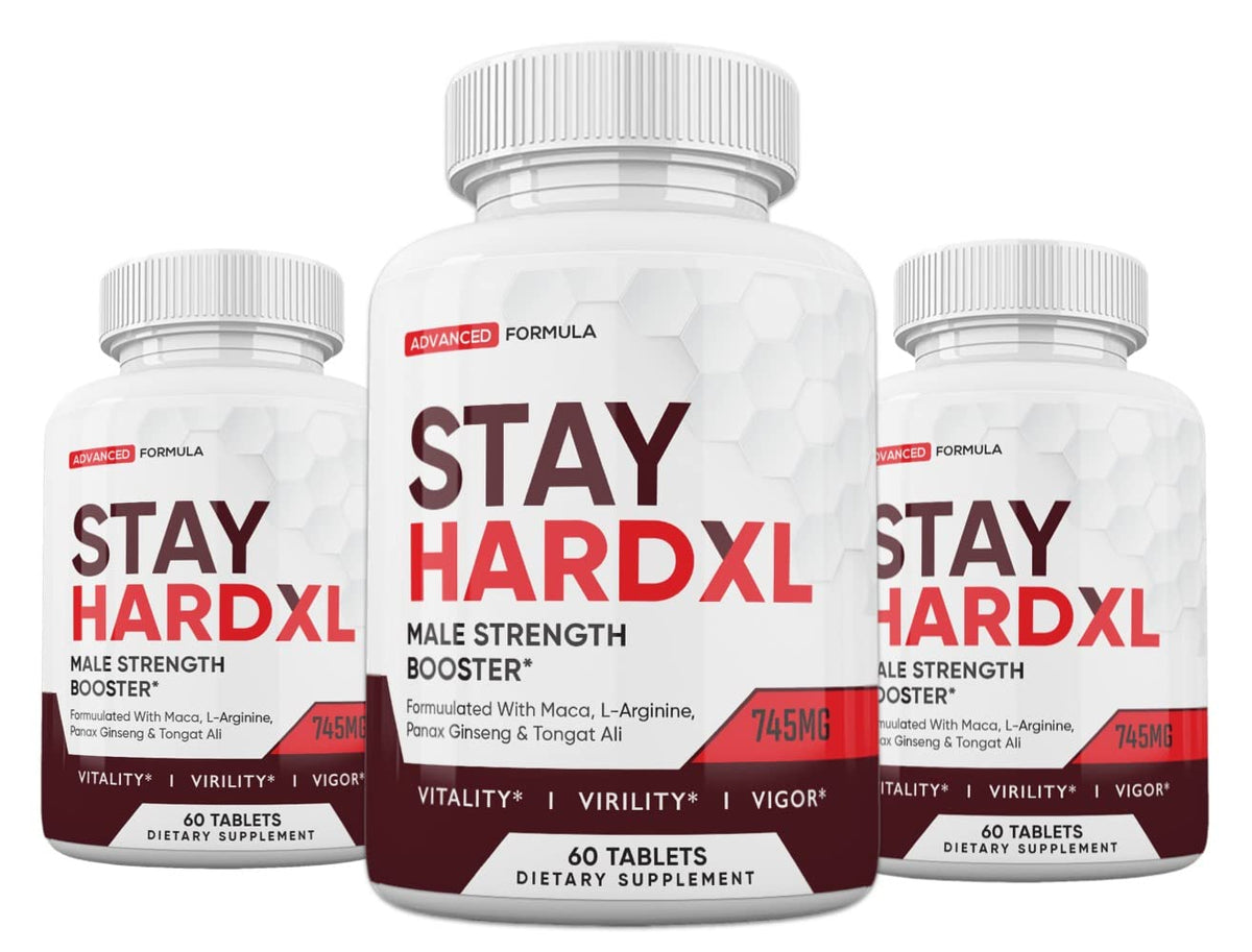 Nutra City Stay Hard XL Strength Support Formula - 180 Tablets