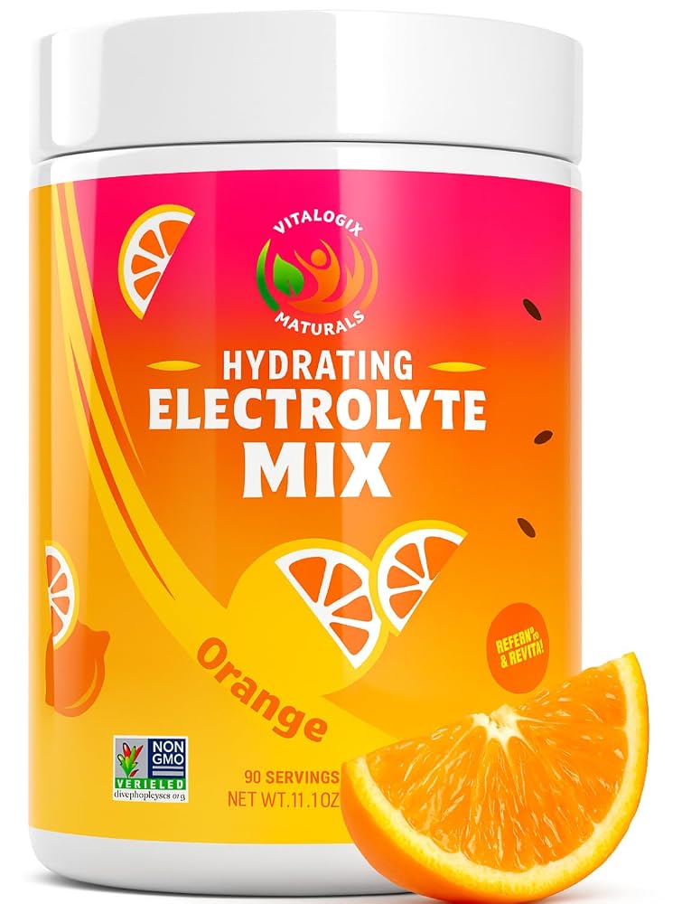 Vitalogix Naturals Electrolytes Powder No Sugar - Peach Hydration