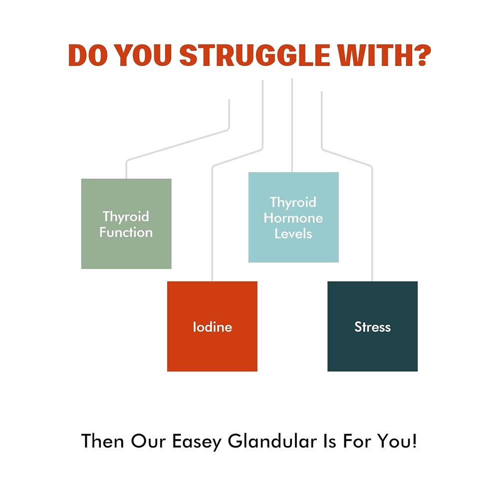 Easey Series Glandular Thyroid Support Herbal Supplement - 4oz - image 5