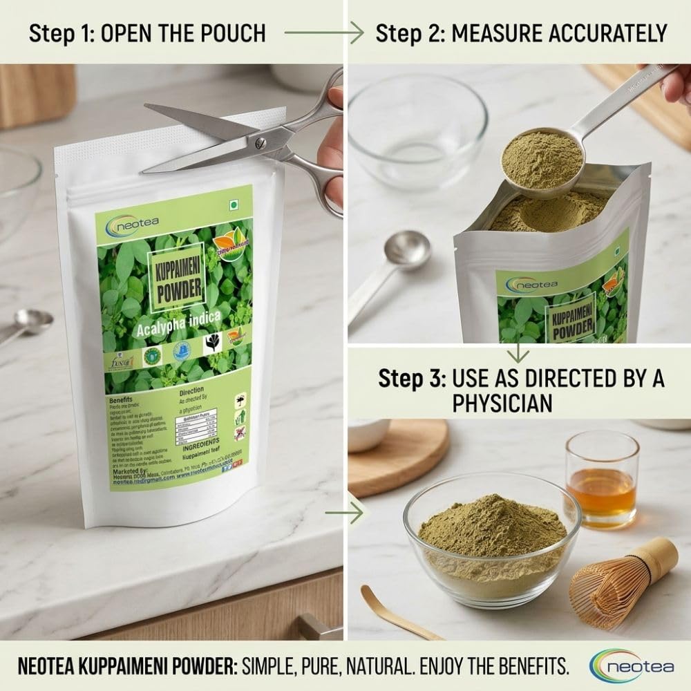 neotea Acalypha Indica Powder - 300g - image 3
