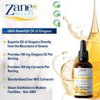 Zane Hellas Oregano Oil 164 mg Carvacrol - 2 fl. oz. - image 8