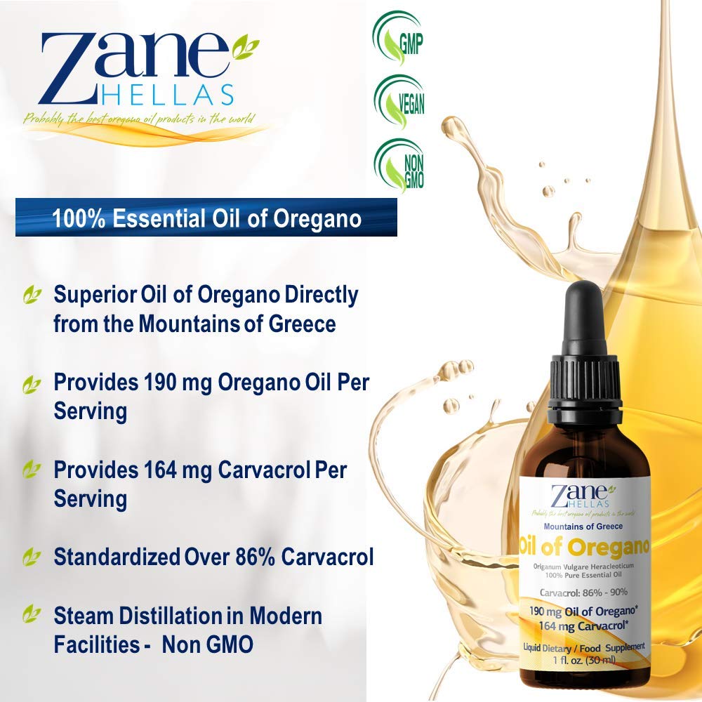 Zane Hellas Oregano Oil 164 mg Carvacrol - 2 fl. oz. - image 8