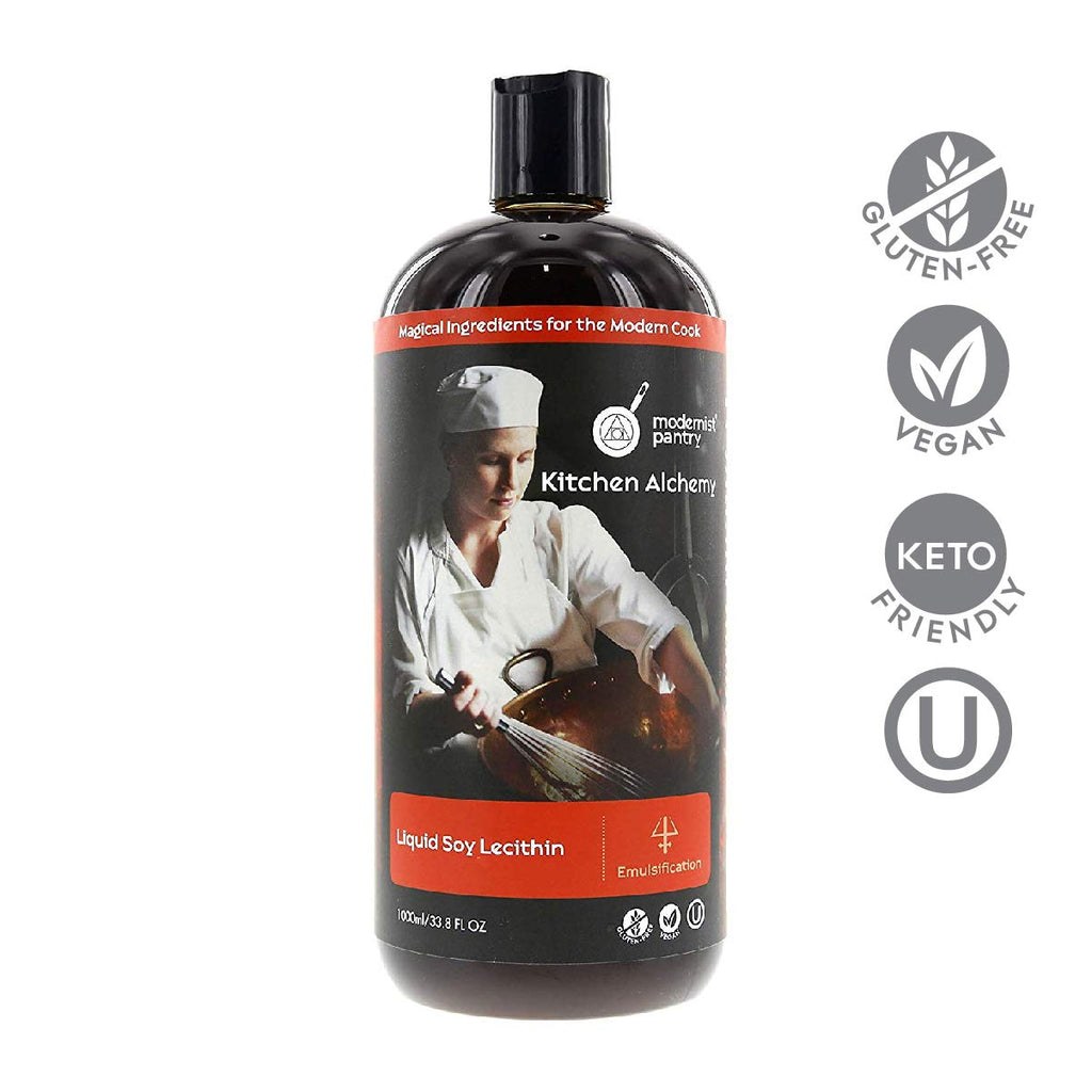 Modernist Pantry Pure Liquid Soy Lecithin Gluten-Free Vegan OU Kosher