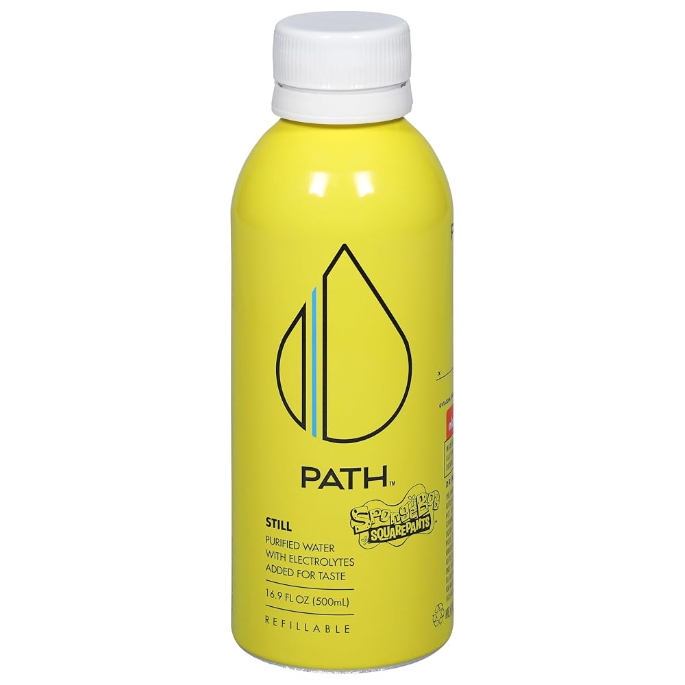 Pathwater Purified Water SpongeBob - 16.9 Fl Oz