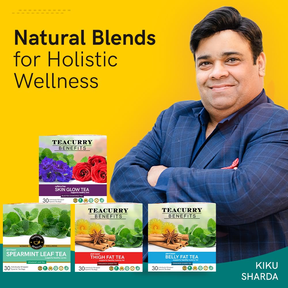 TEACURRY Collagen Tea for Bright Skin - 30 Tea Bags - image 3