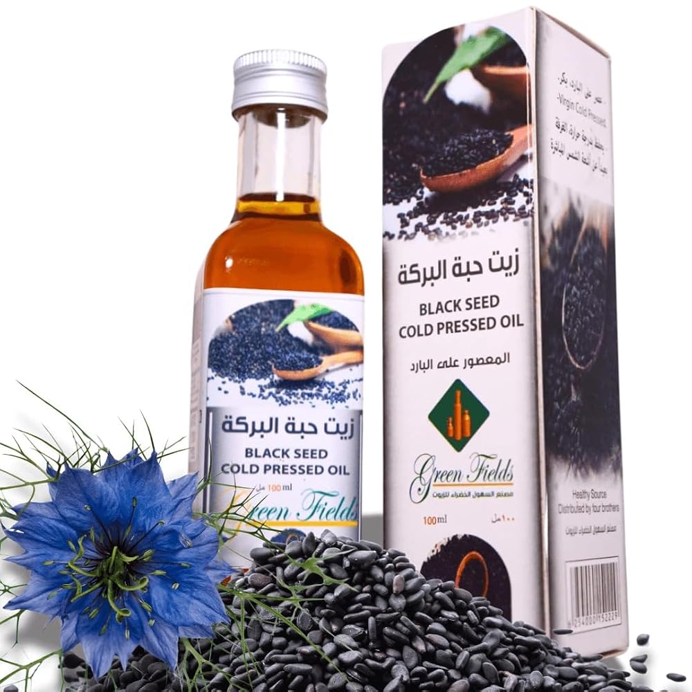 Green Fields Black Seed Oil Cold Pressed, 100ml (3.38 fl oz) - image 2