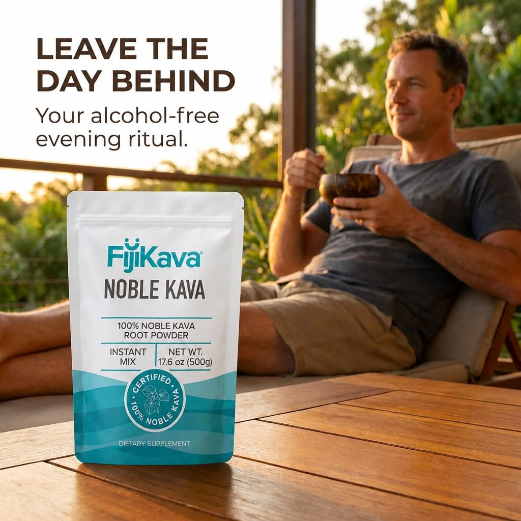 FijiKava Instant Micronized Noble Kava Powder - 500g - image 4