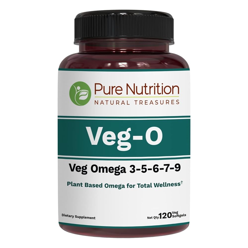 Pure Nutrition Vegan Omega 3-5-6-7-9 - 120 Softgels