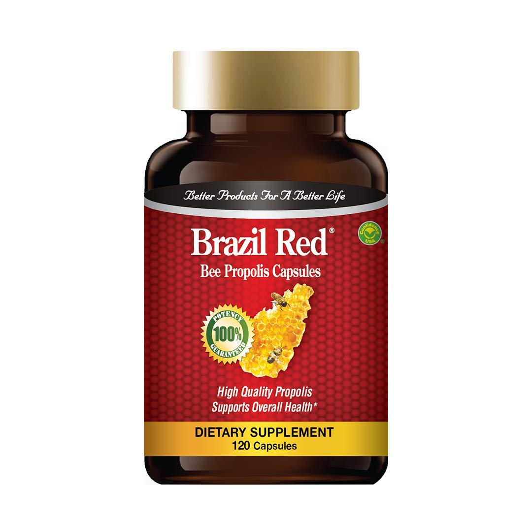 Confidence USA Brazil Red Bee High Concentrate Propolis - 120 Softgels