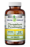 Amazing Nutrition Chromium Picolinate 200 Mcg Mineral - 240 Tablets