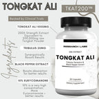 Research Labs Longjack Tongkat Ali Extract Capsules 200x Strength