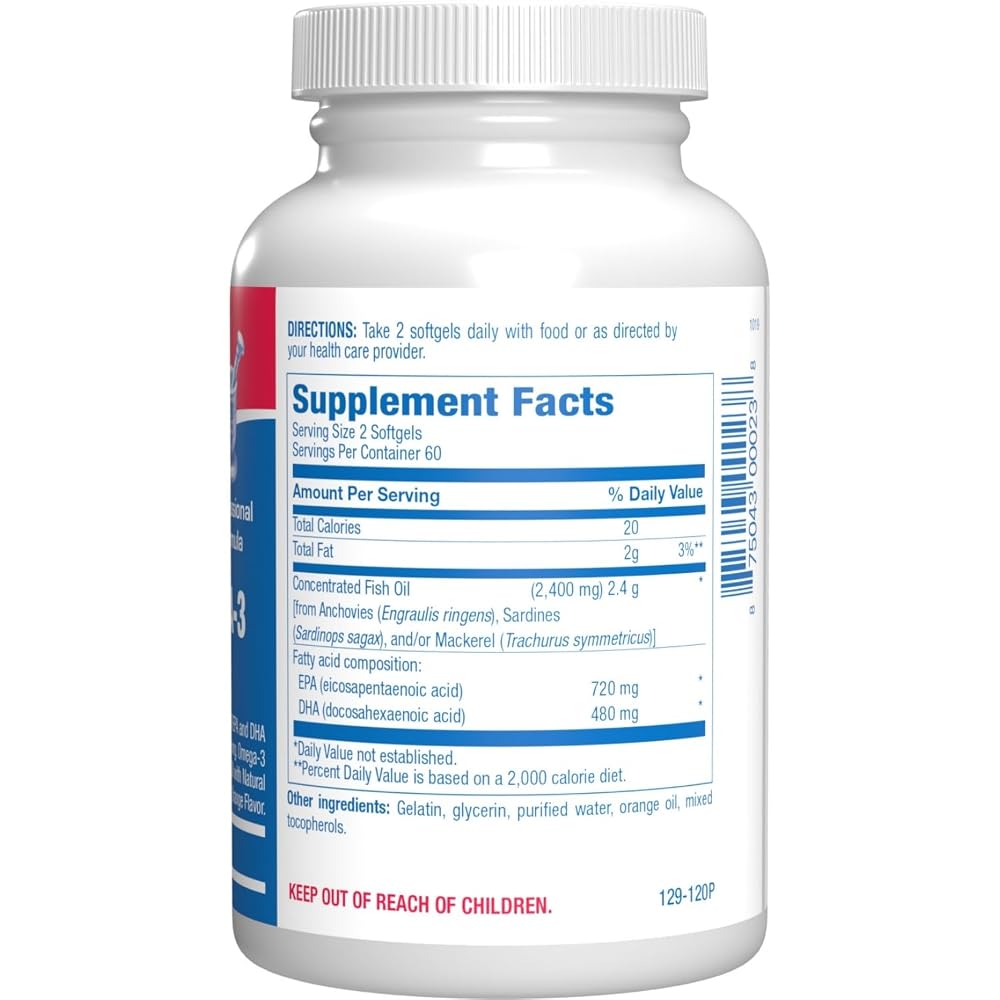Anabolic Laboratories Clinical Omega-3 Fish Oil 1200mg - 120 Softgels - image 3
