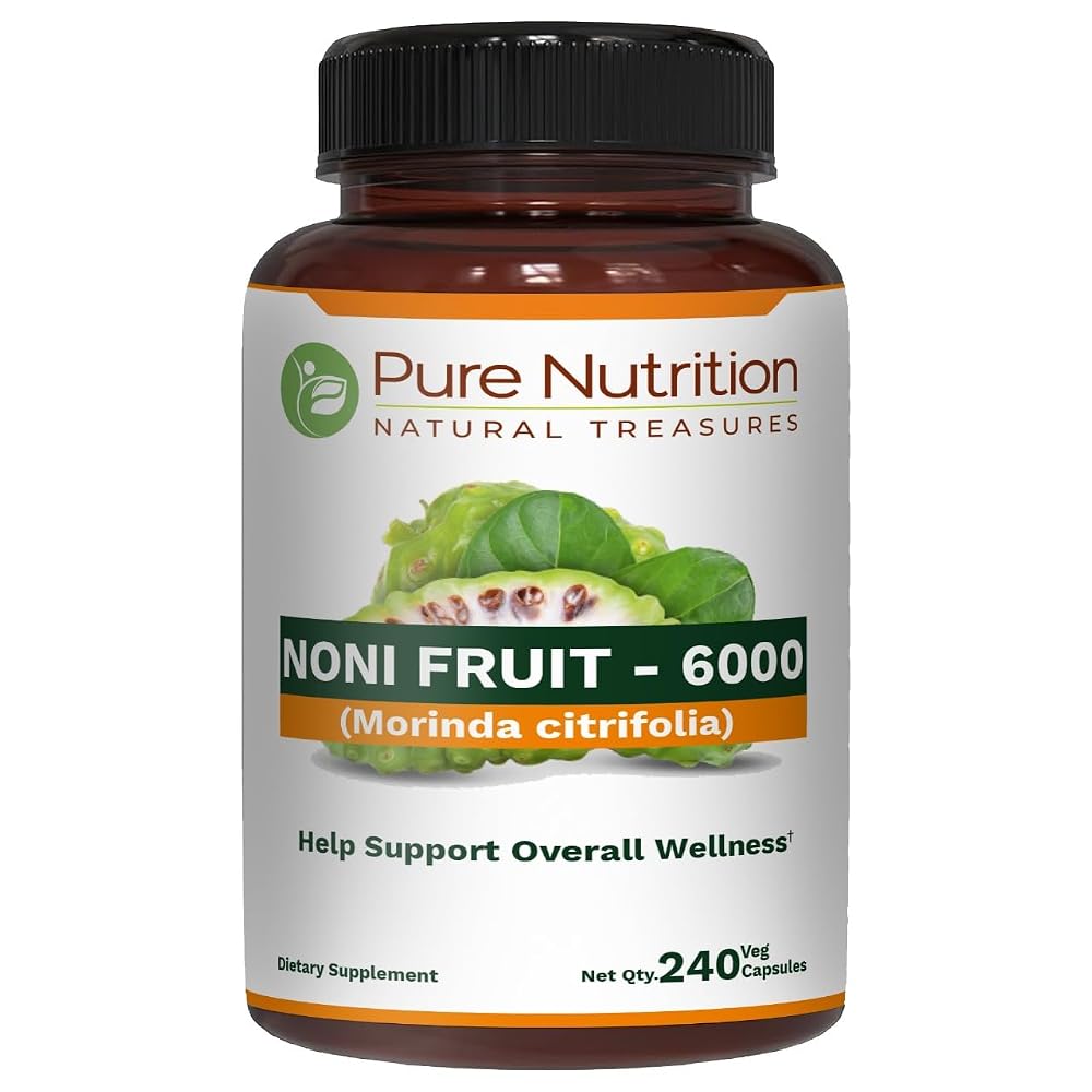 Pure Nutrition Noni Fruit Extract 300mg - 240 Capsules