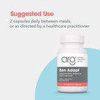 Allergy Research Group Zen Adapt L-Theanine GABA Capsules - 60 Count - image 6