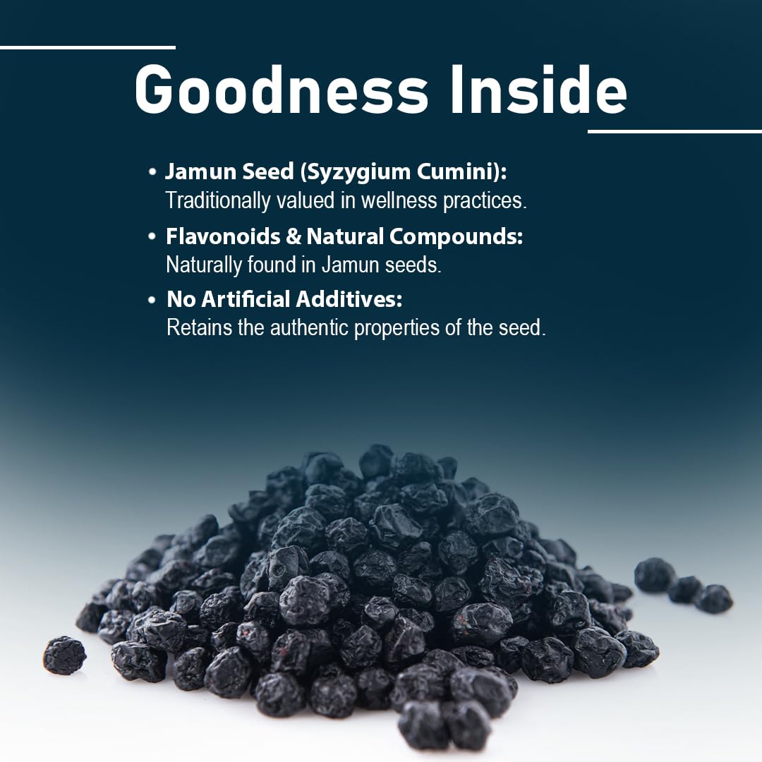 minature Jamun Seed Tablets - 90 Tablets - image 2
