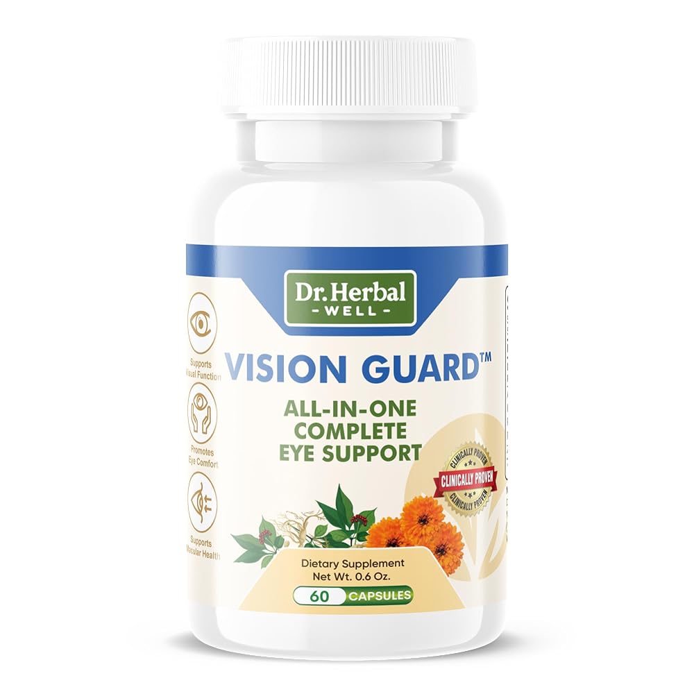 DR. HERBAL WELL Vision Guard Eye Support - 60 Capsules