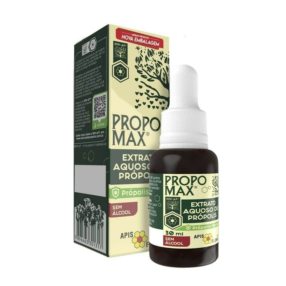 Propomax Apis Flora Brazilian Green Bee Propolis Liquid - 30ml (Pack of 2)