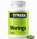Streek Moringa Capsules Pure Leaf Powder - 60 Capsules
