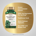 Piping Rock Mullein Leaf Extract - 200 Capsules - image 4