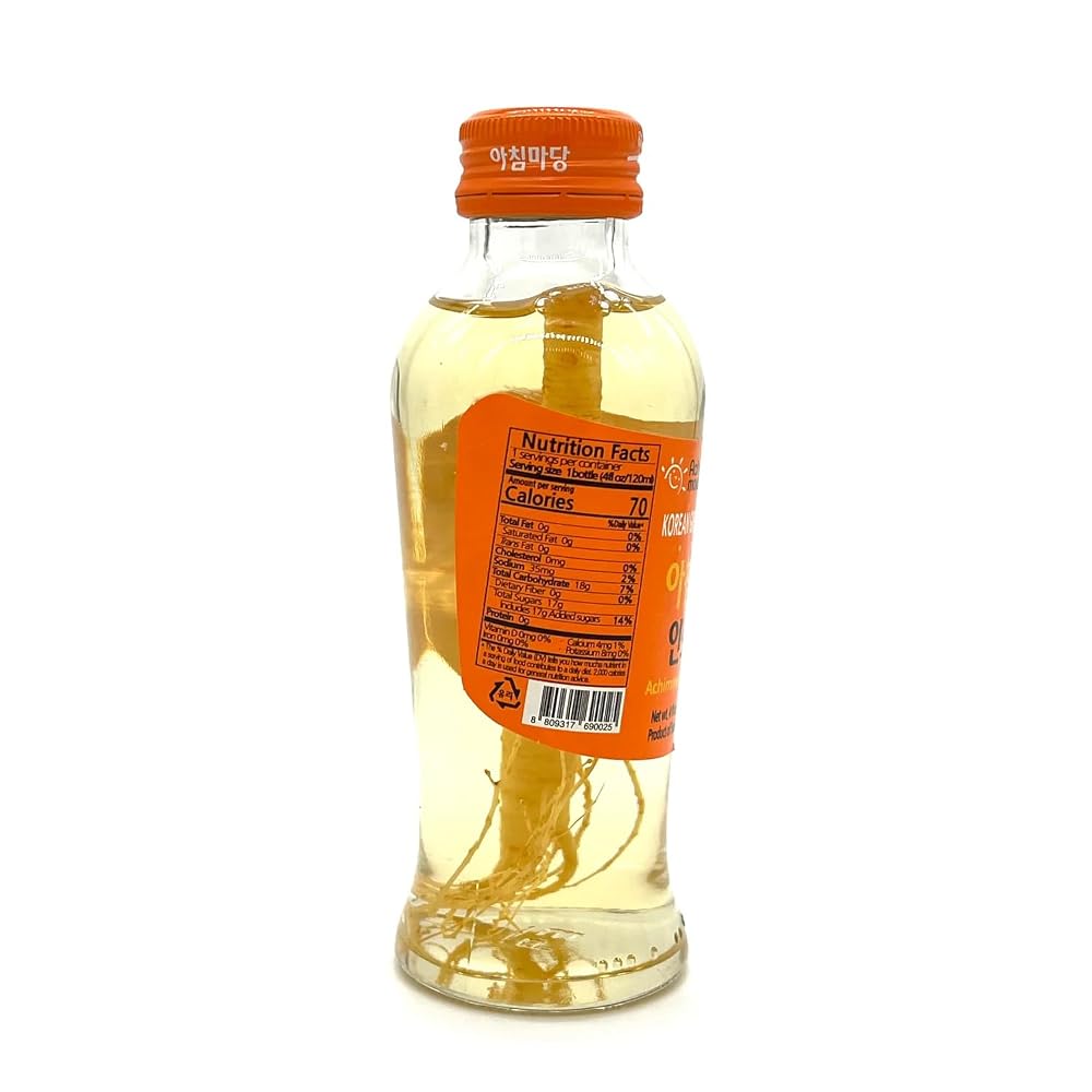 Achimmadang Inbosam Korean Ginseng Drink - 10 Bottles (2 Pack) - image 2