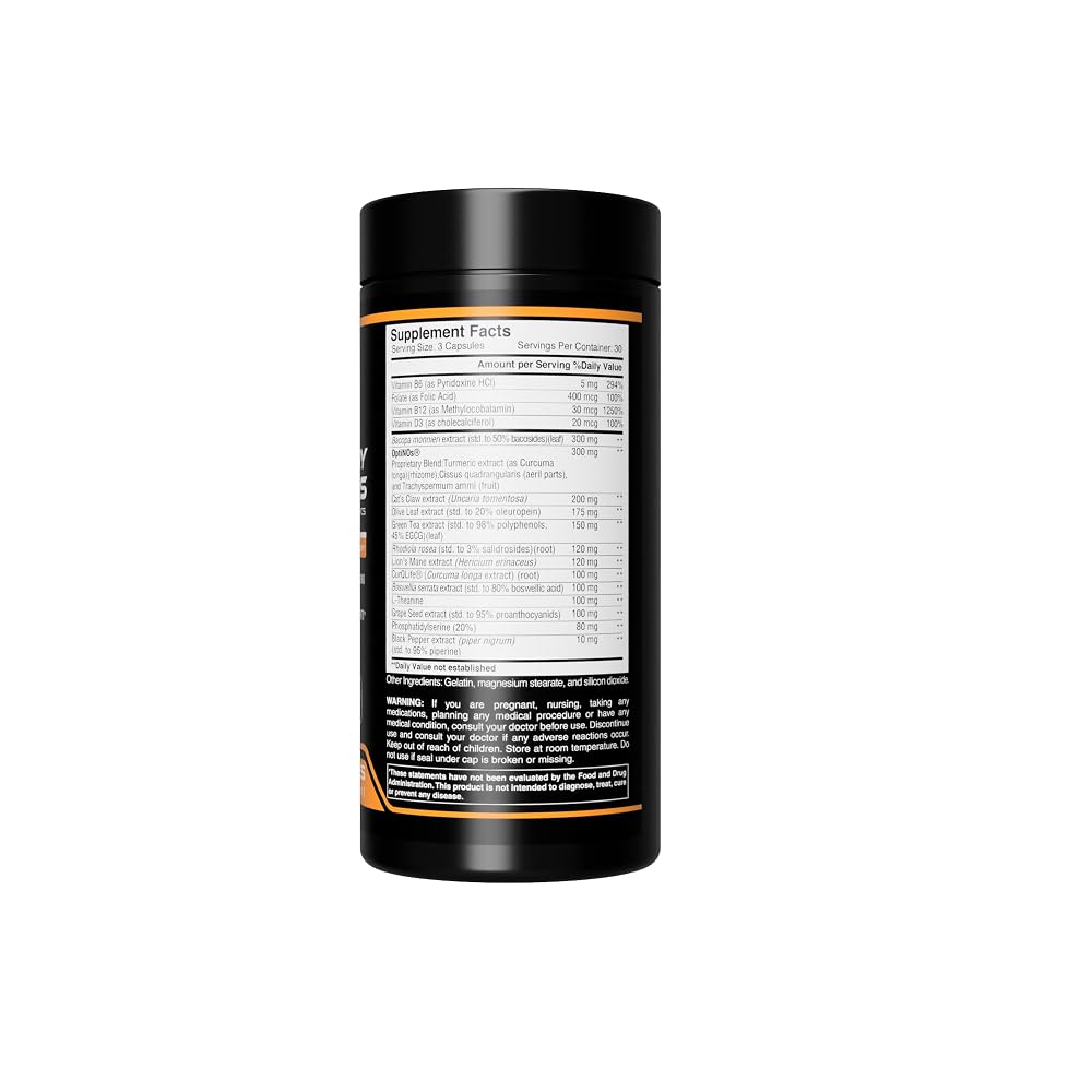 EC Sports NeuroSharp Nootropic Supplement for Focus - 90 Capsules - image 3