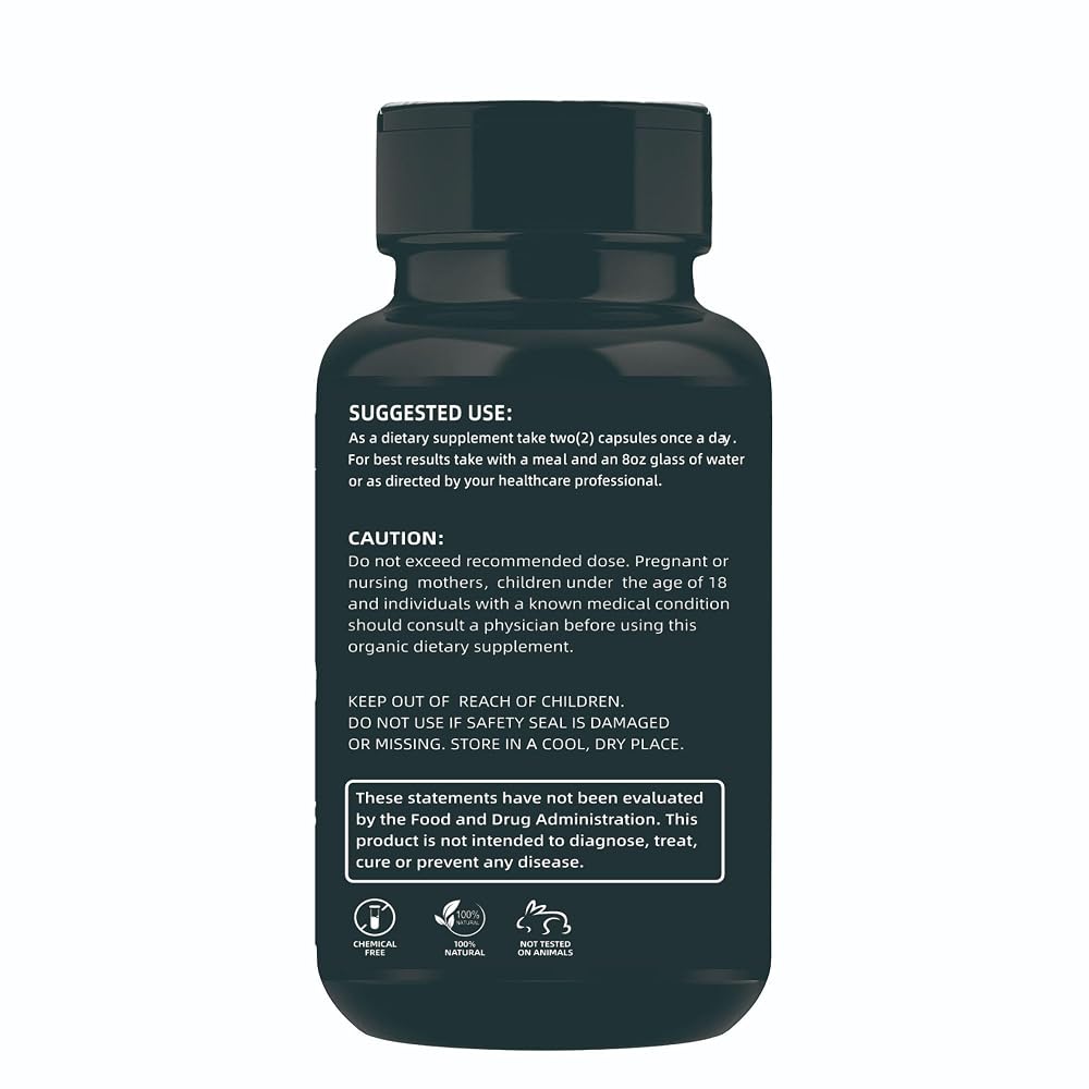 Pinnacle Shilajit 8-in-1 Herbal Supplement Capsules - 60 Count - image 3
