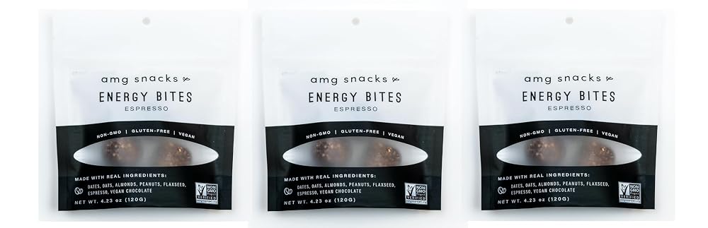 AMG Snacks Espresso Energy Bites - Pack of 3 (36 Bites) - image 7